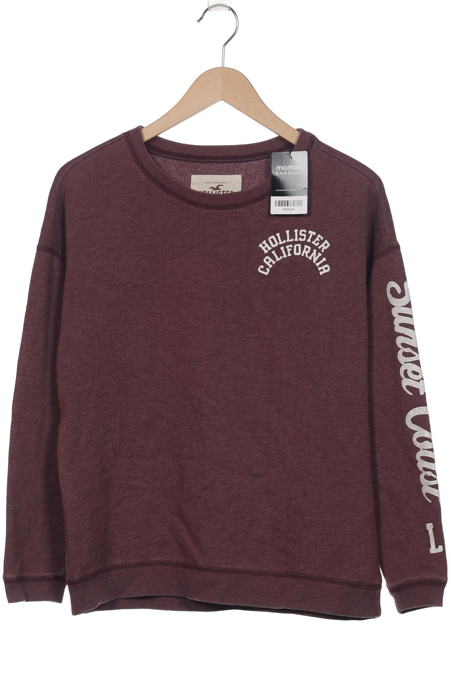 

Hollister Damen Sweatshirt, bordeaux, Gr. 34