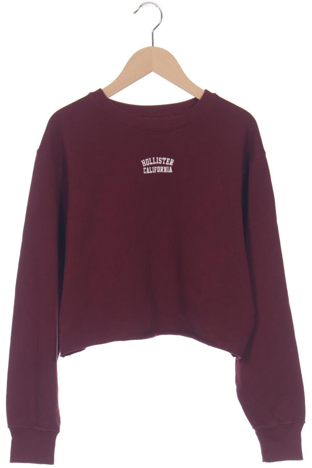 

Hollister Damen Sweatshirt, bordeaux, Gr. 34
