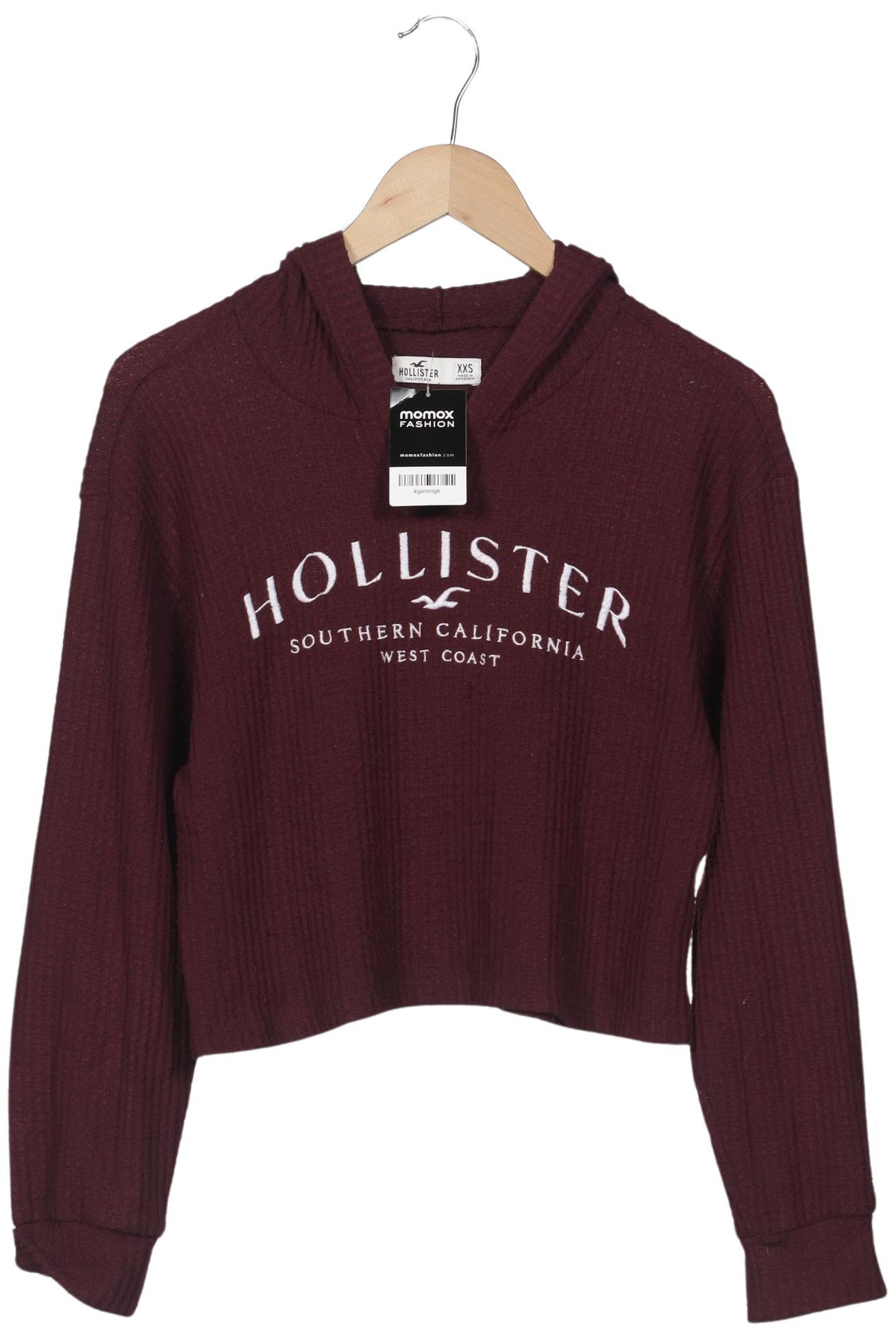

Hollister Damen Sweatshirt, bordeaux, Gr. 32