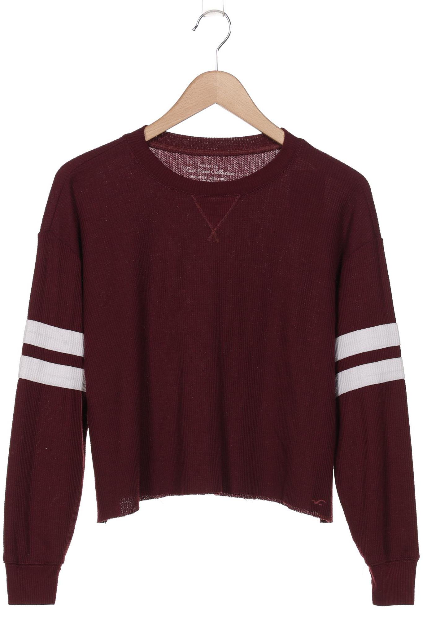 

Hollister Damen Sweatshirt, bordeaux, Gr. 42