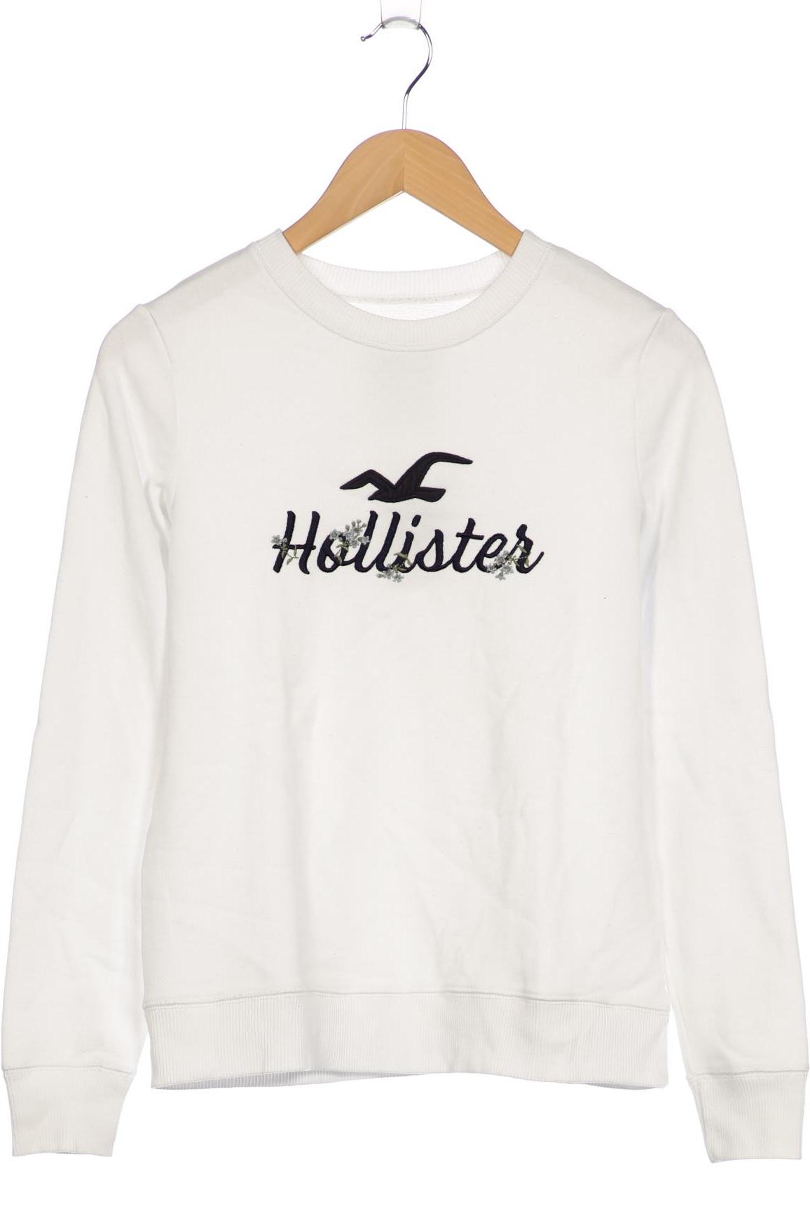 

Hollister Damen Sweatshirt, weiß, Gr. 34