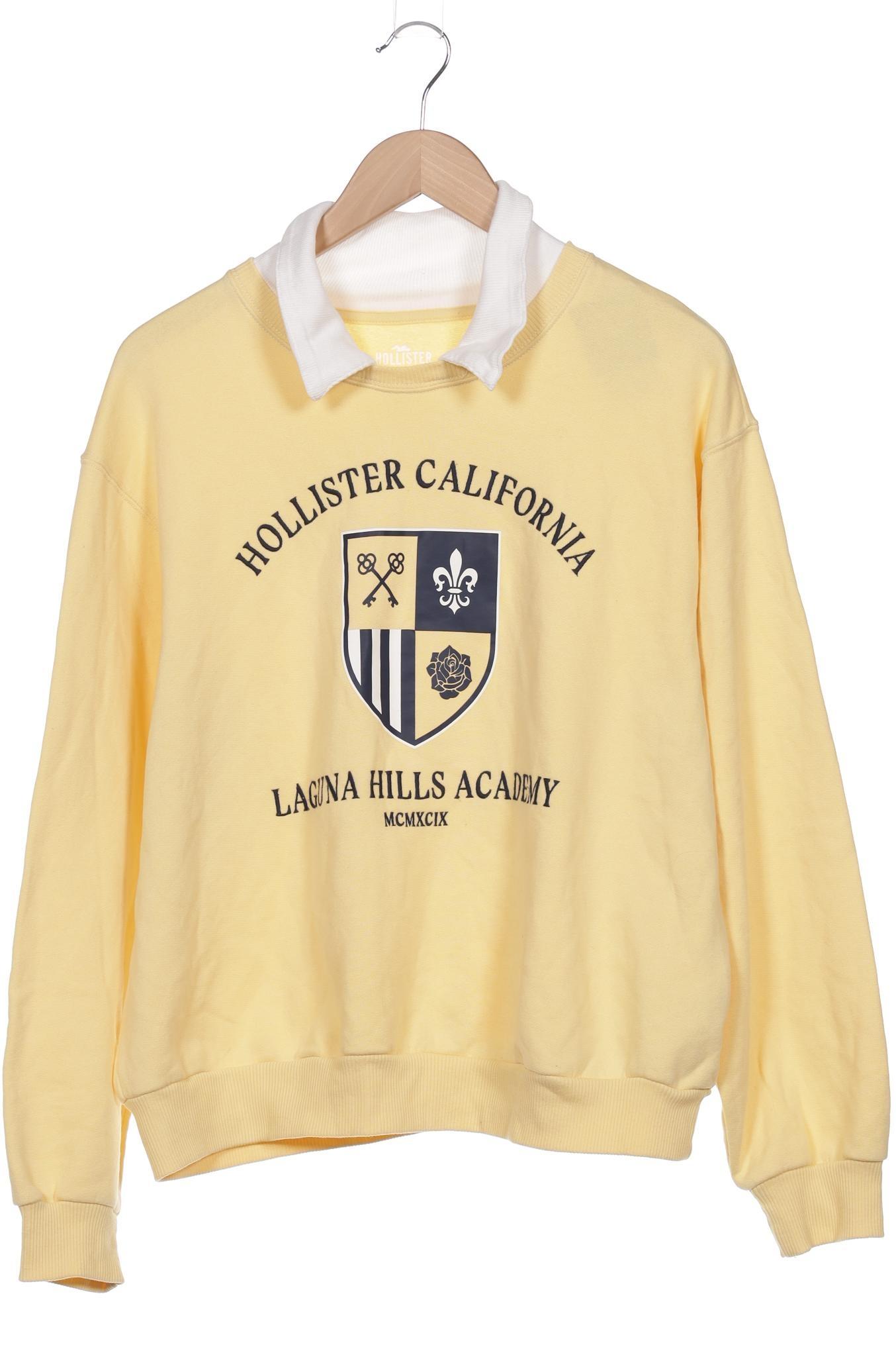 

Hollister Damen Sweatshirt, gelb, Gr. 42