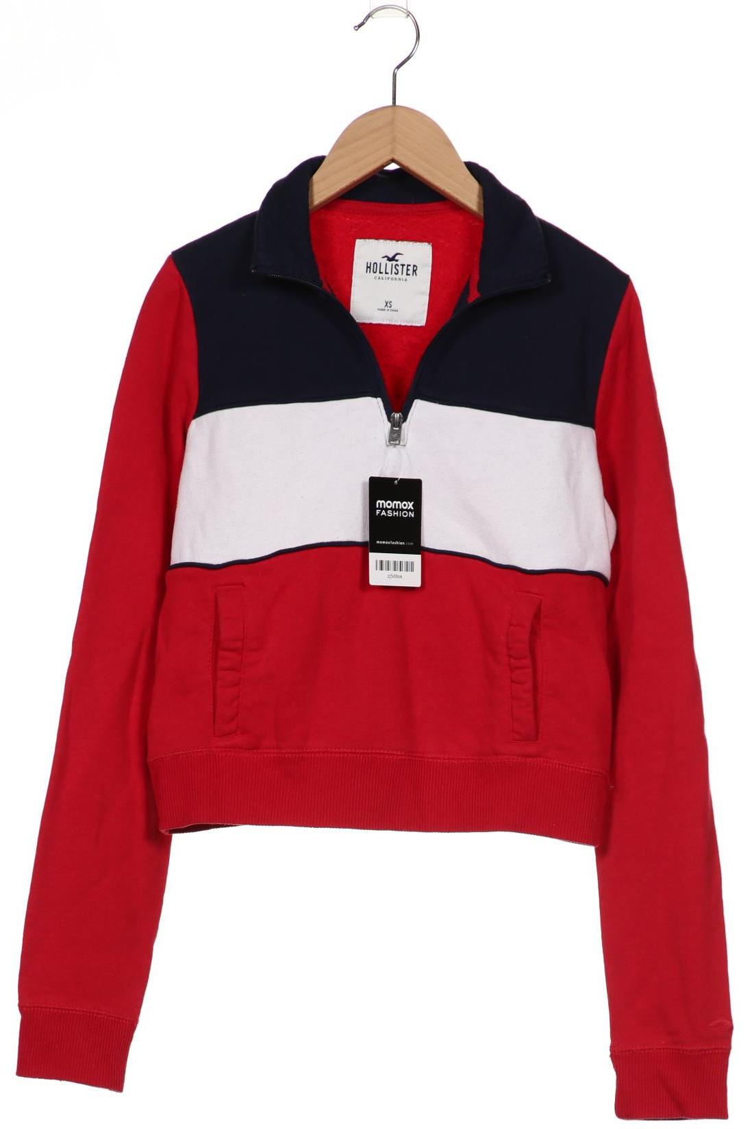 

Hollister Damen Sweatshirt, rot