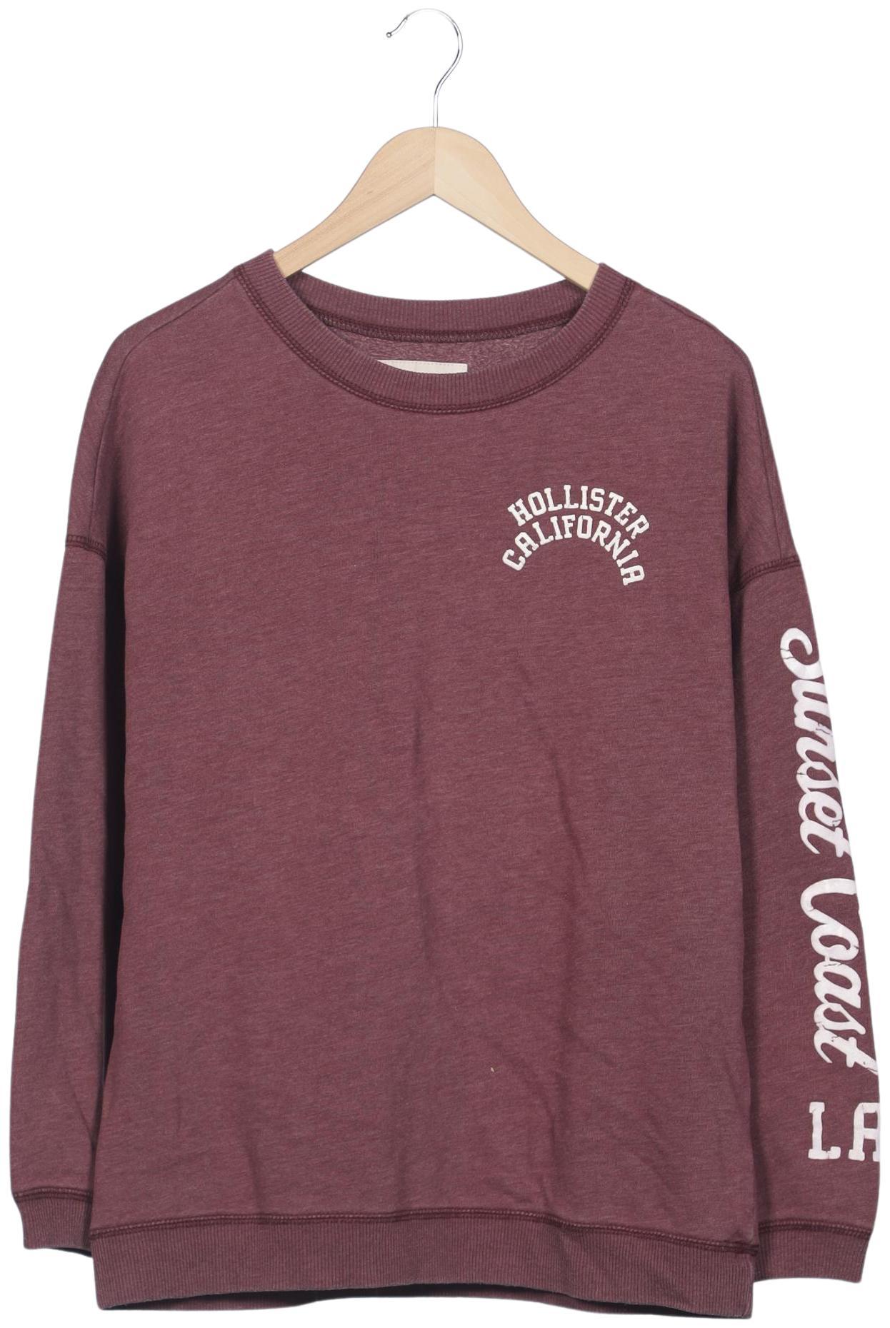 

Hollister Damen Sweatshirt, bordeaux, Gr. 38