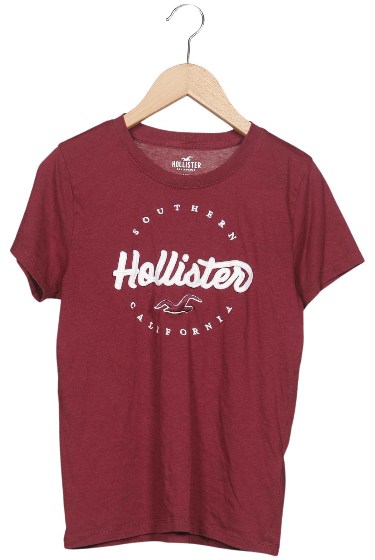 

Hollister Damen T-Shirt, rot, Gr. 34