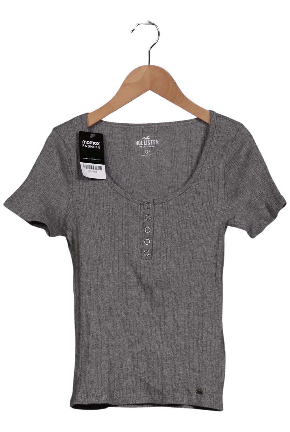 

Hollister Damen T-Shirt, grau, Gr. 36