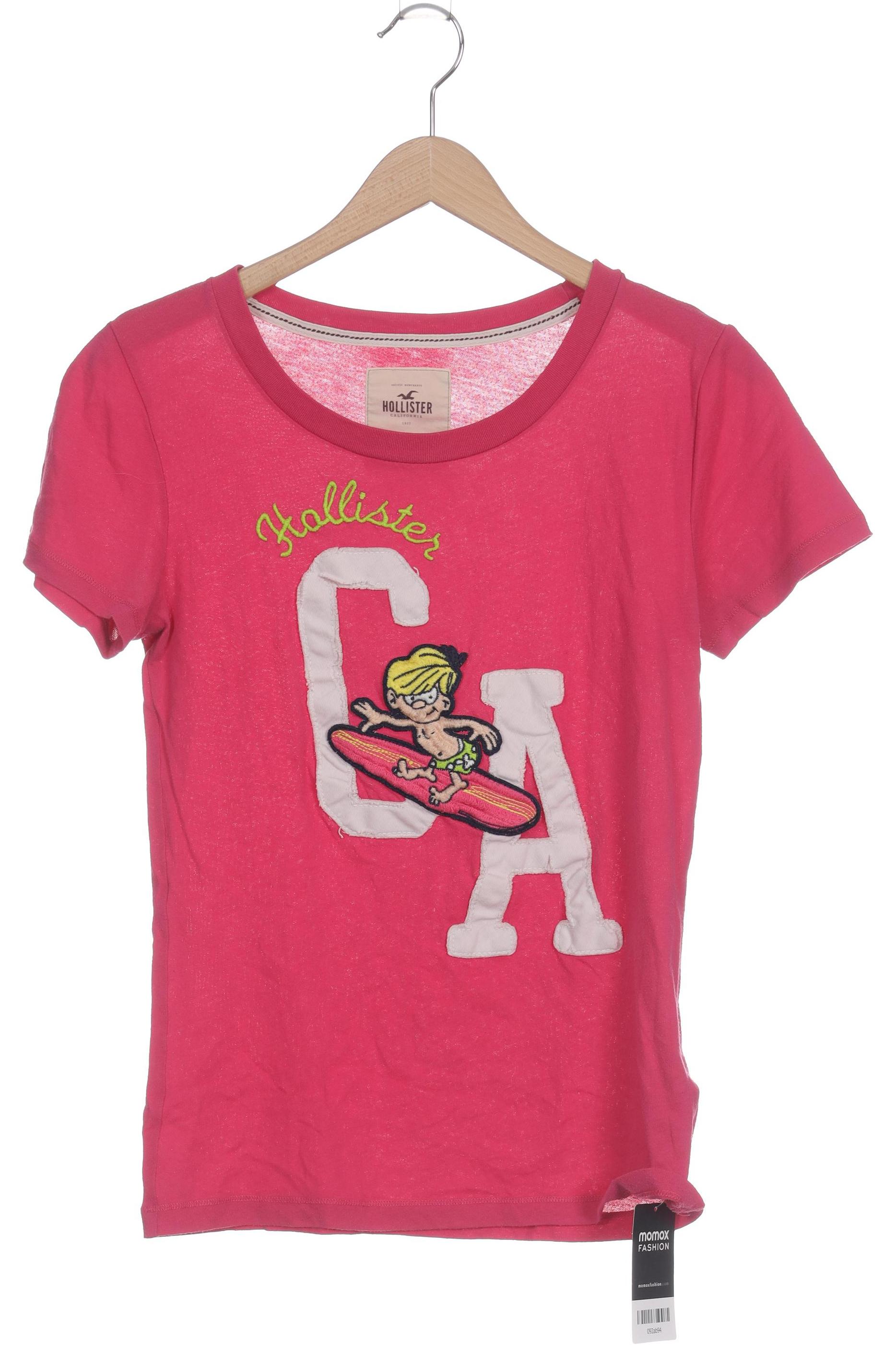 

Hollister Damen T-Shirt, pink, Gr.
