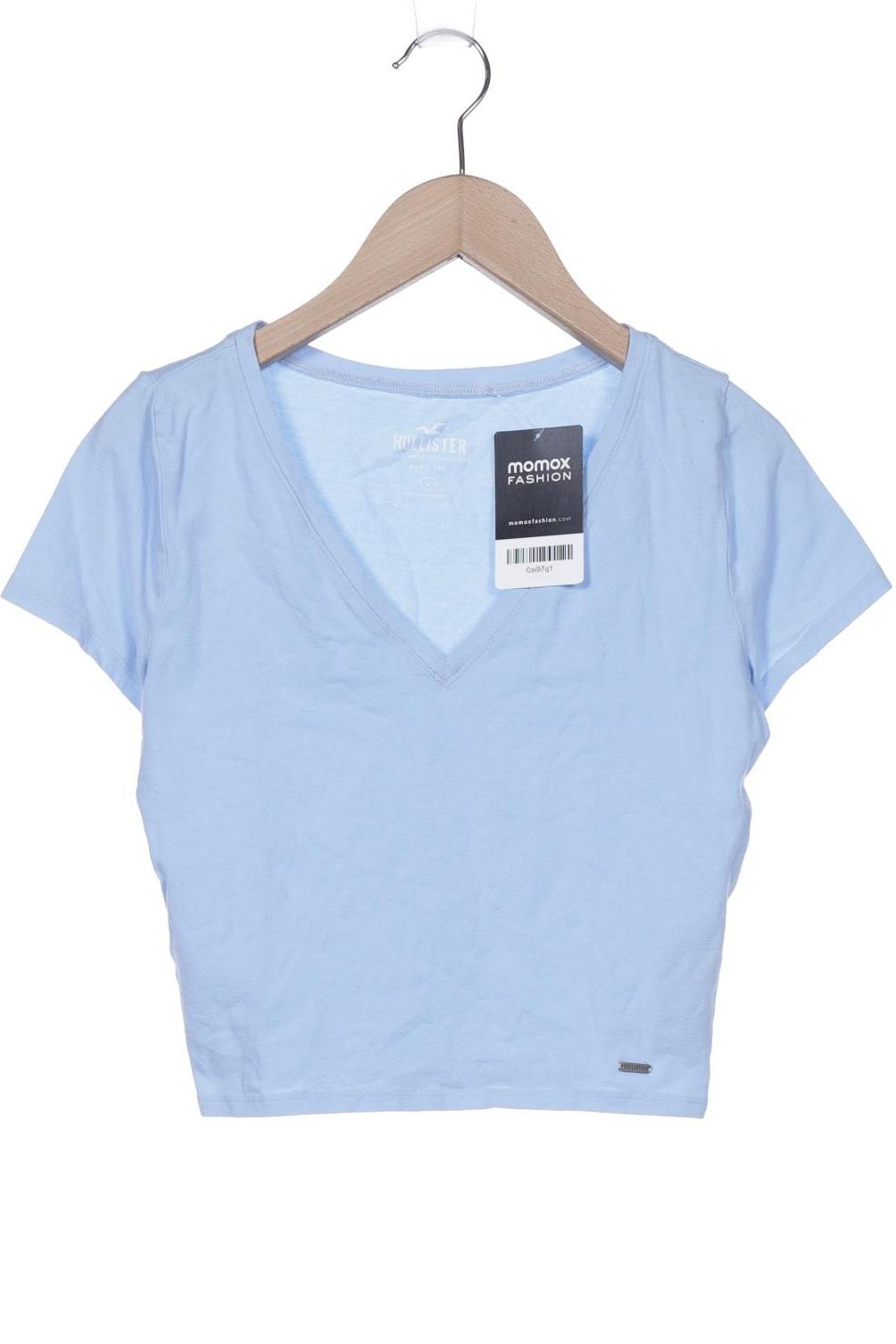 

Hollister Damen T-Shirt, hellblau, Gr. 36