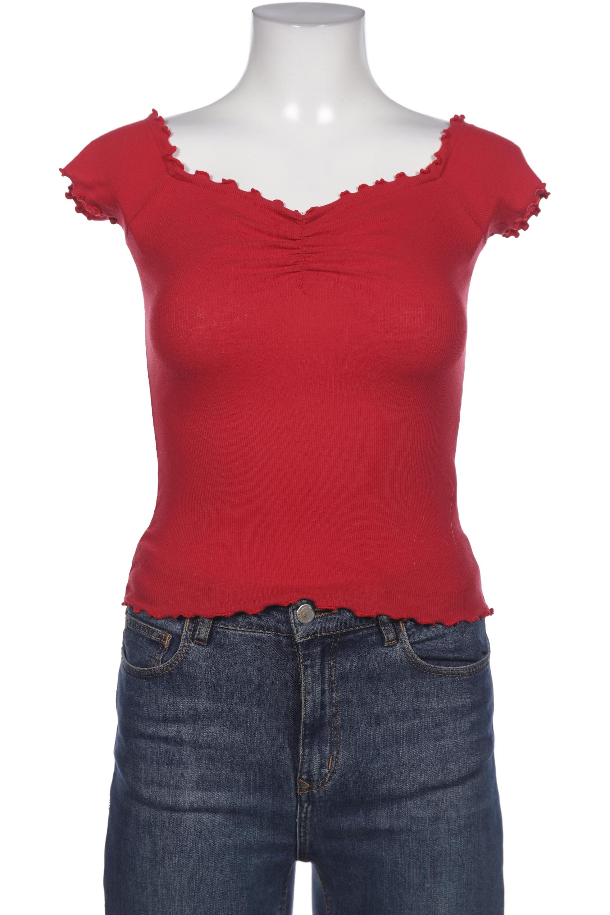 

Hollister Damen T-Shirt, rot, Gr. 38