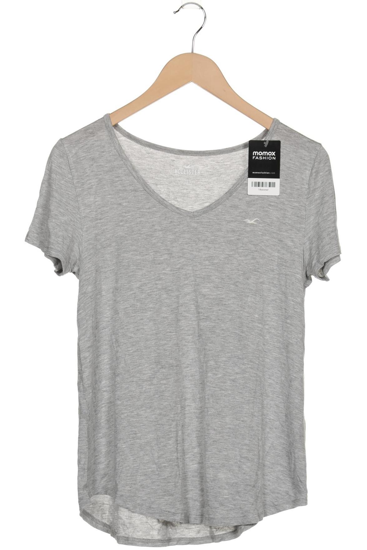 

Hollister Damen T-Shirt, grau, Gr. 36