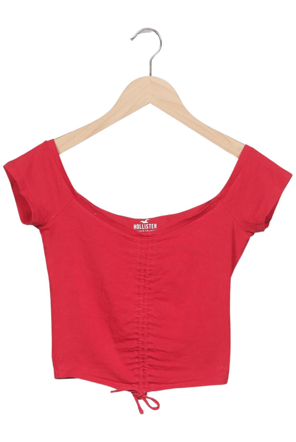 

Hollister Damen T-Shirt, rot, Gr. 38