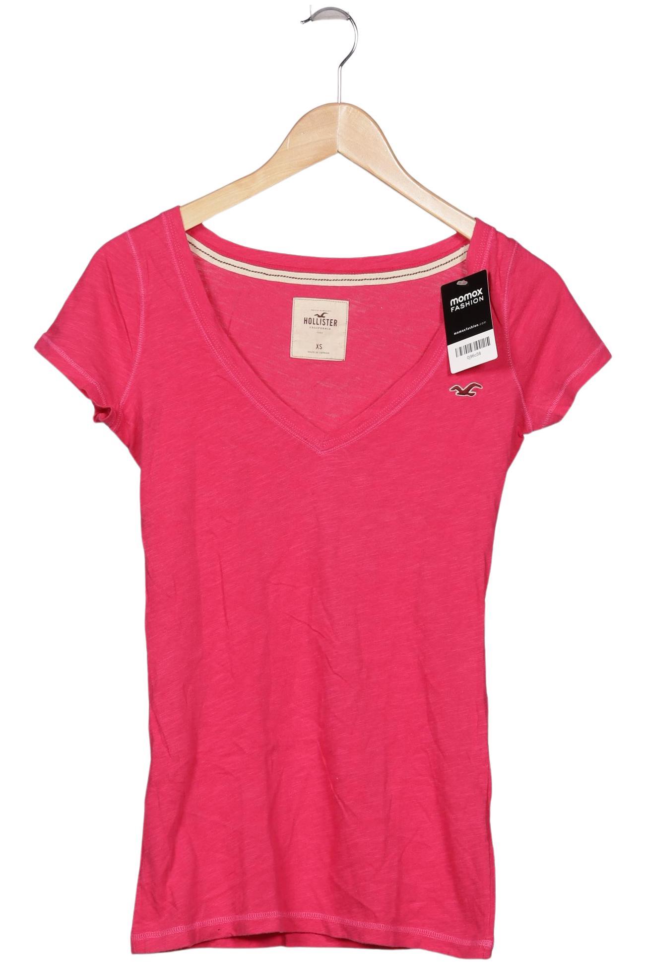 

Hollister Damen T-Shirt, pink, Gr. 34