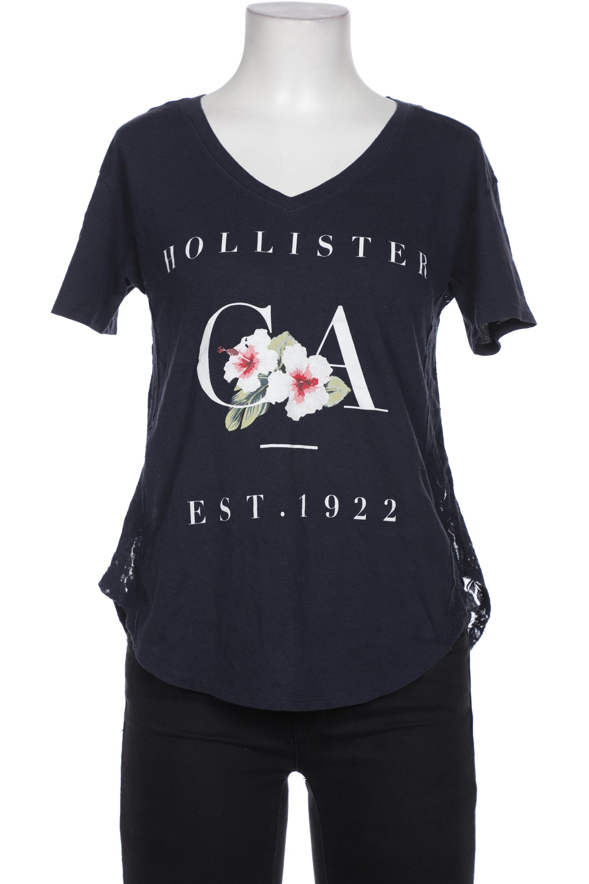 

Hollister Damen T-Shirt, marineblau