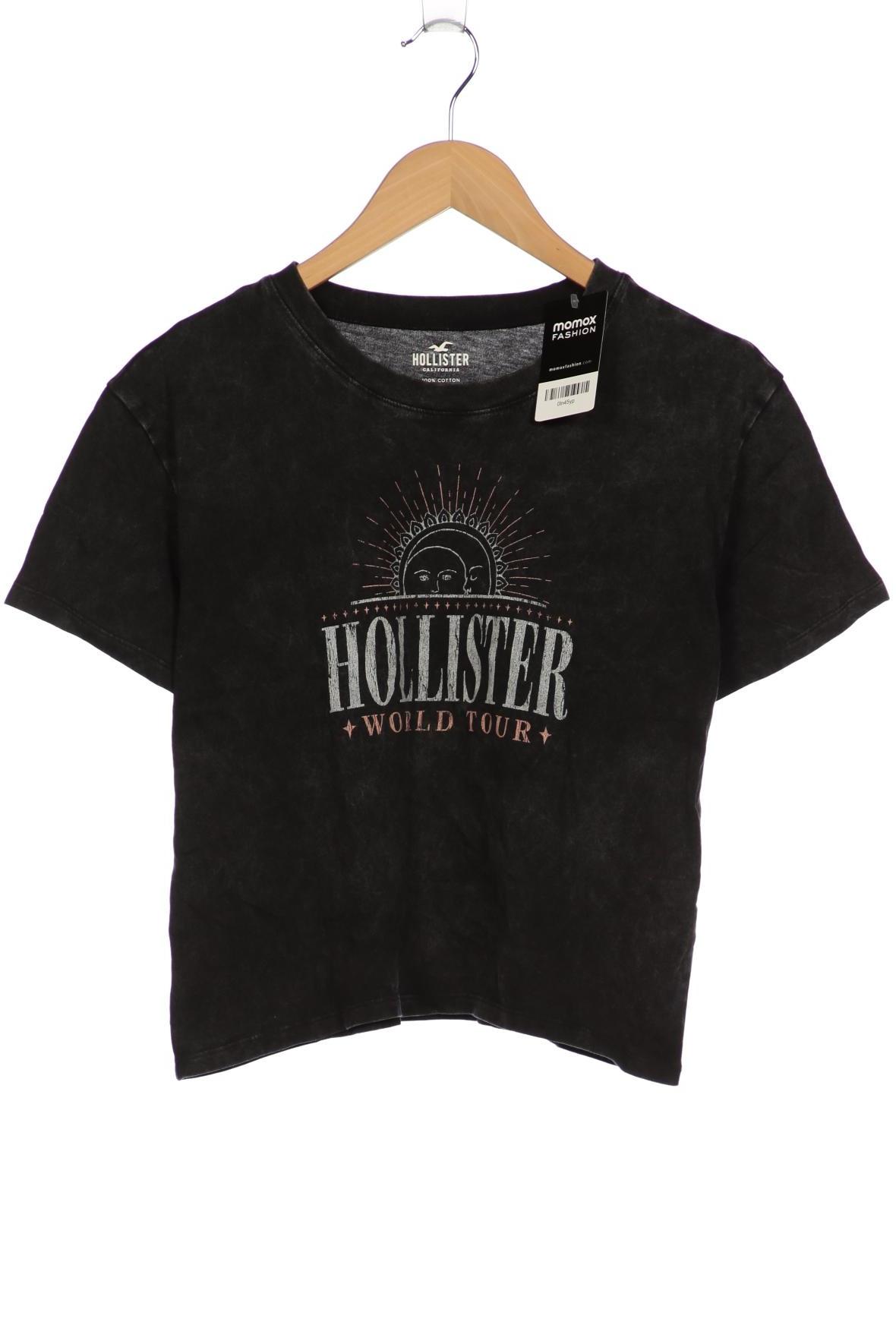 

Hollister Damen T-Shirt, schwarz, Gr. 34