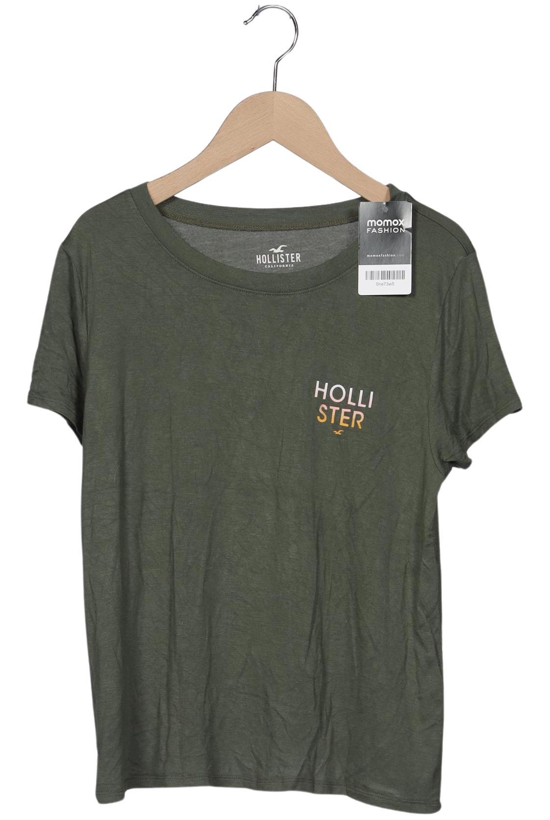 

Hollister Damen T-Shirt, grün, Gr. 36
