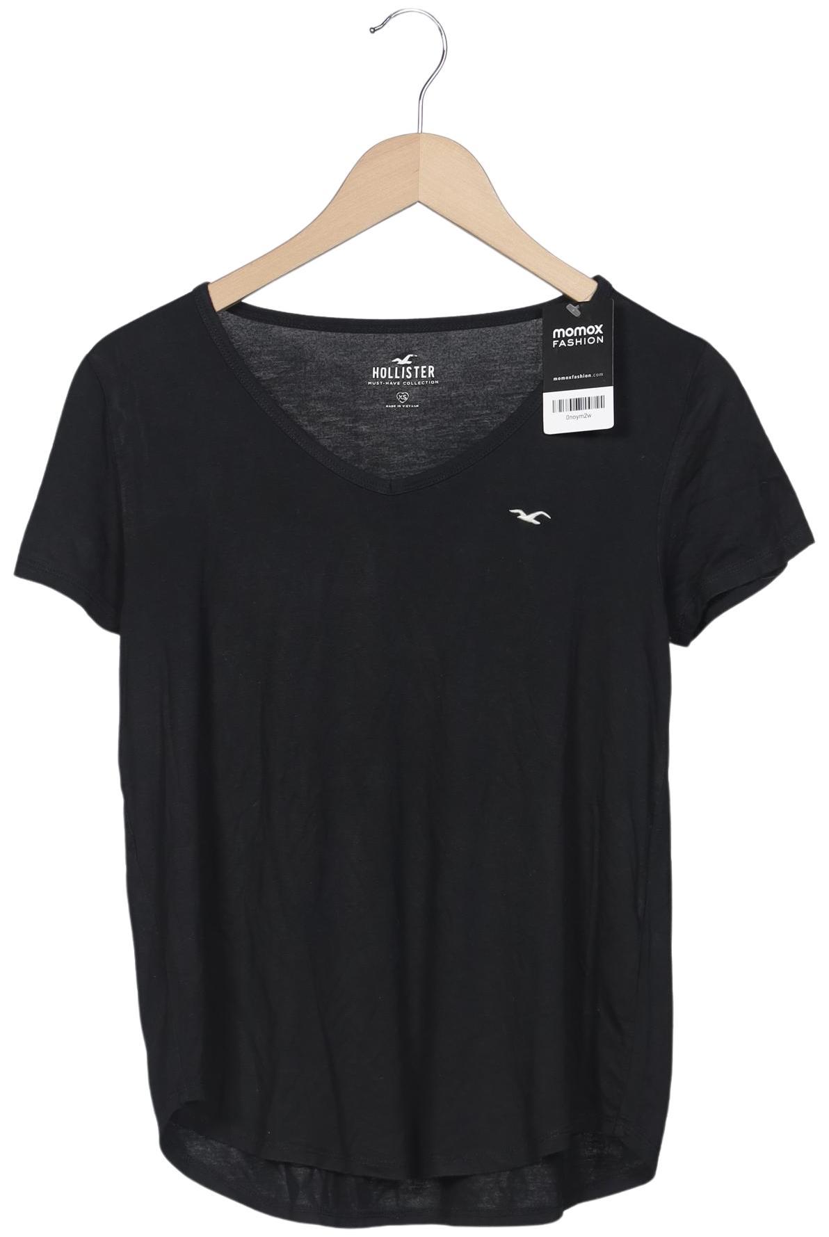 

Hollister Damen T-Shirt, schwarz, Gr. 34