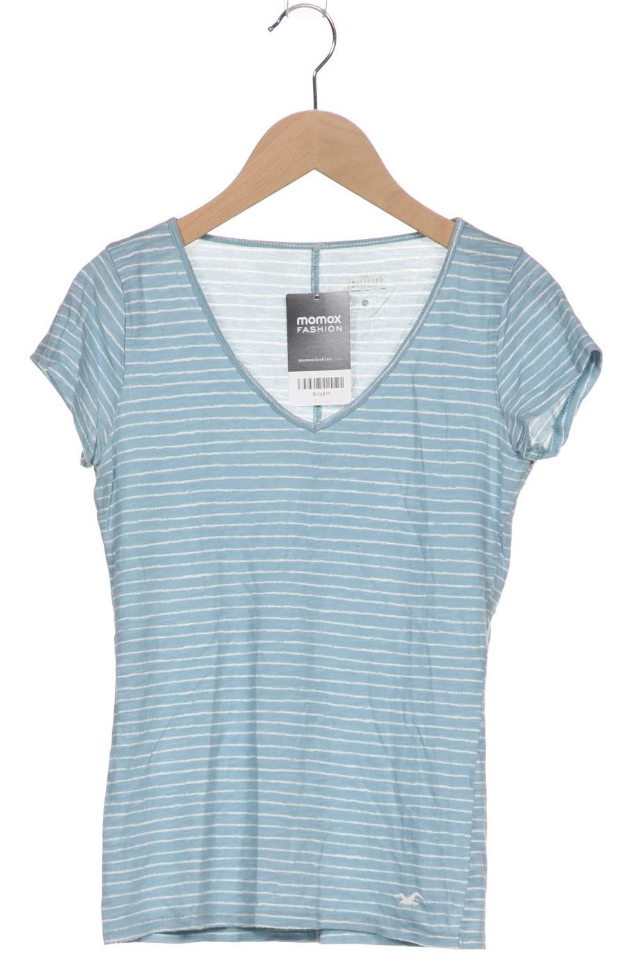 

Hollister Damen T-Shirt, blau