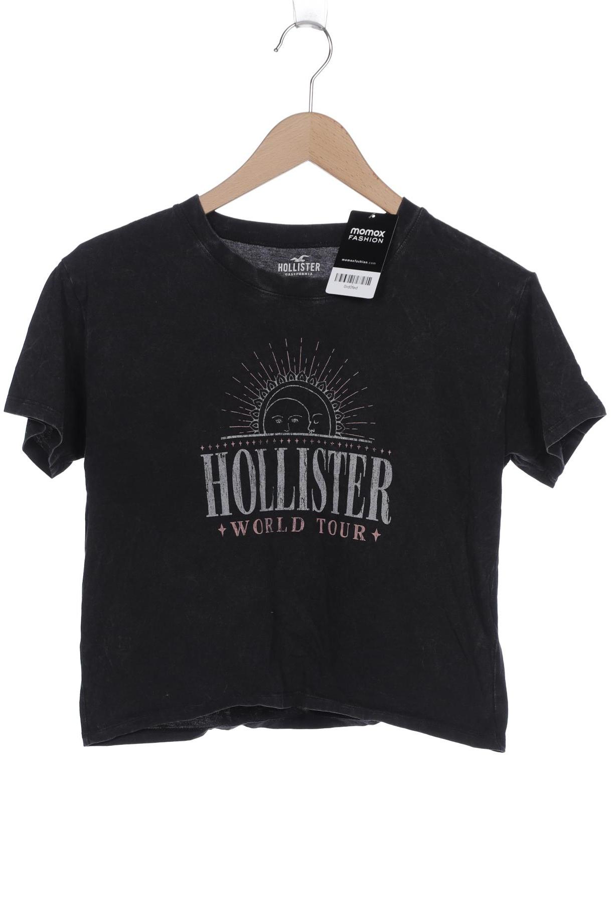 

Hollister Damen T-Shirt, schwarz