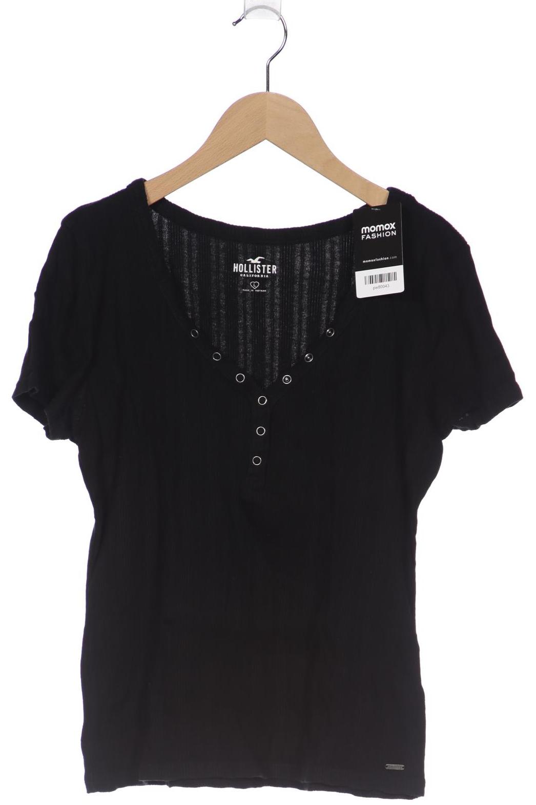 

Hollister Damen T-Shirt, schwarz, Gr. 42