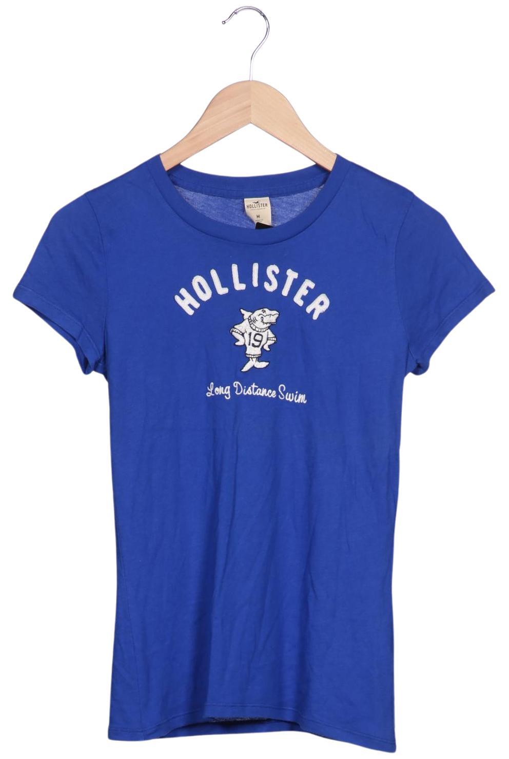 

Hollister Damen T-Shirt, blau, Gr. 38