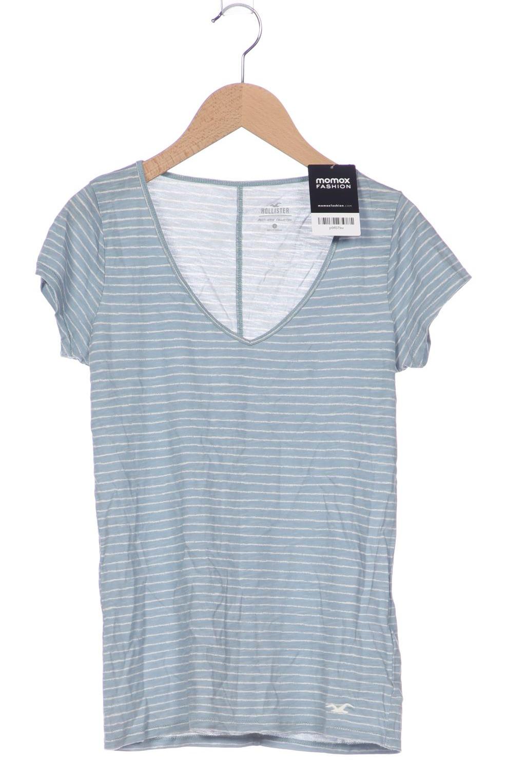 

Hollister Damen T-Shirt, hellblau, Gr. 36