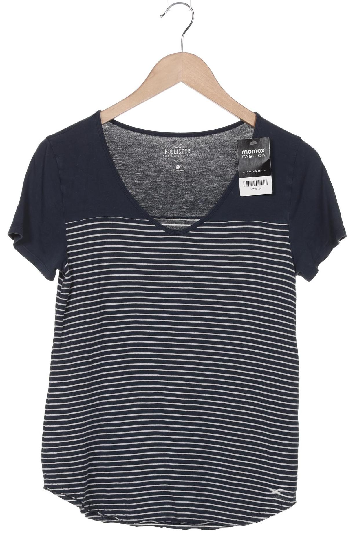 

Hollister Damen T-Shirt, marineblau, Gr. 36