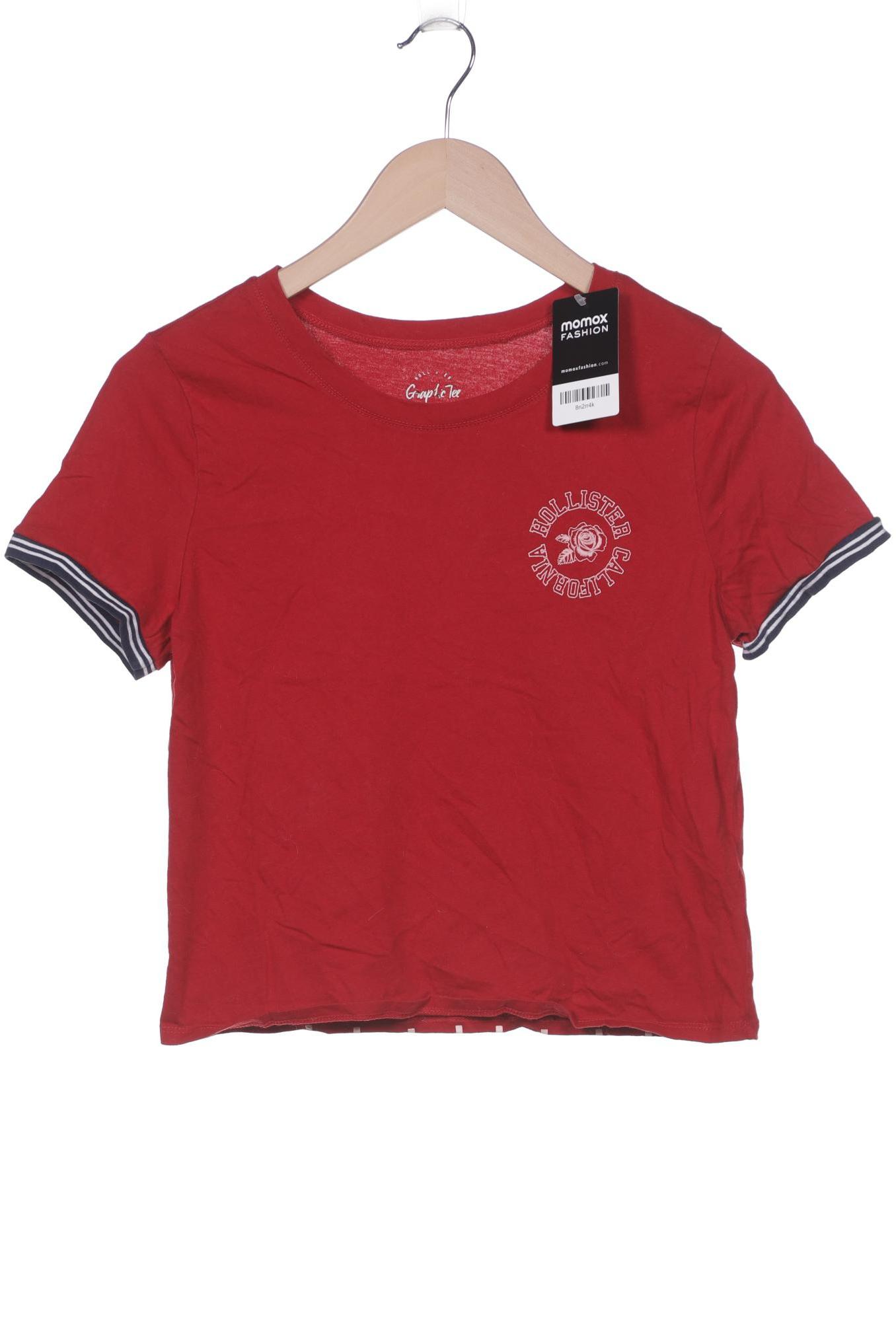 

Hollister Damen T-Shirt, rot, Gr. 38