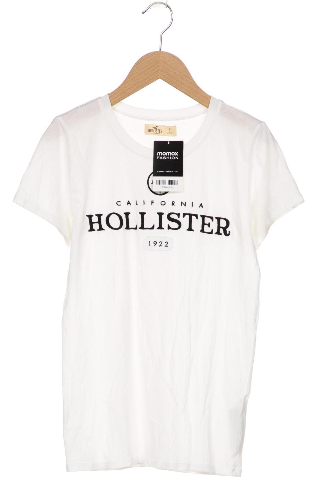 

Hollister Damen T-Shirt, weiß, Gr. 36