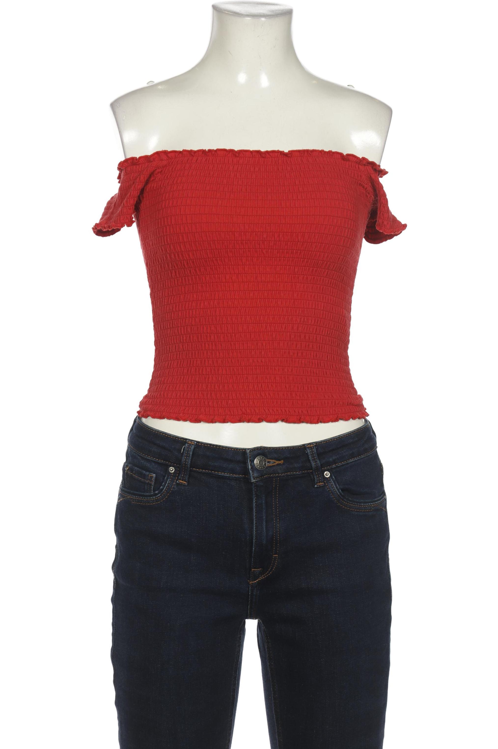 

Hollister Damen T-Shirt, rot, Gr. 34