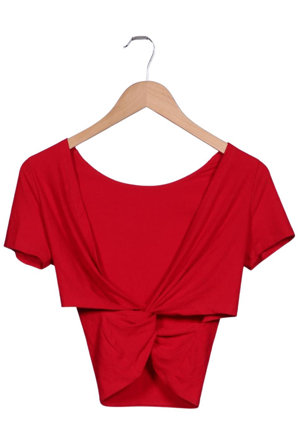 

Hollister Damen T-Shirt, rot, Gr. 38