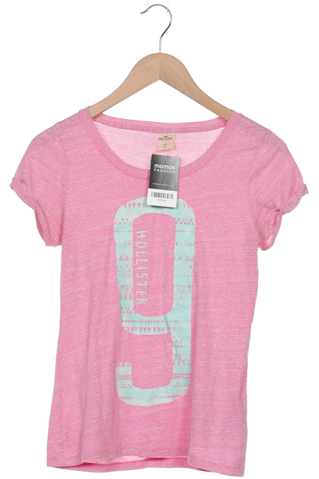

Hollister Damen T-Shirt, pink, Gr. 34