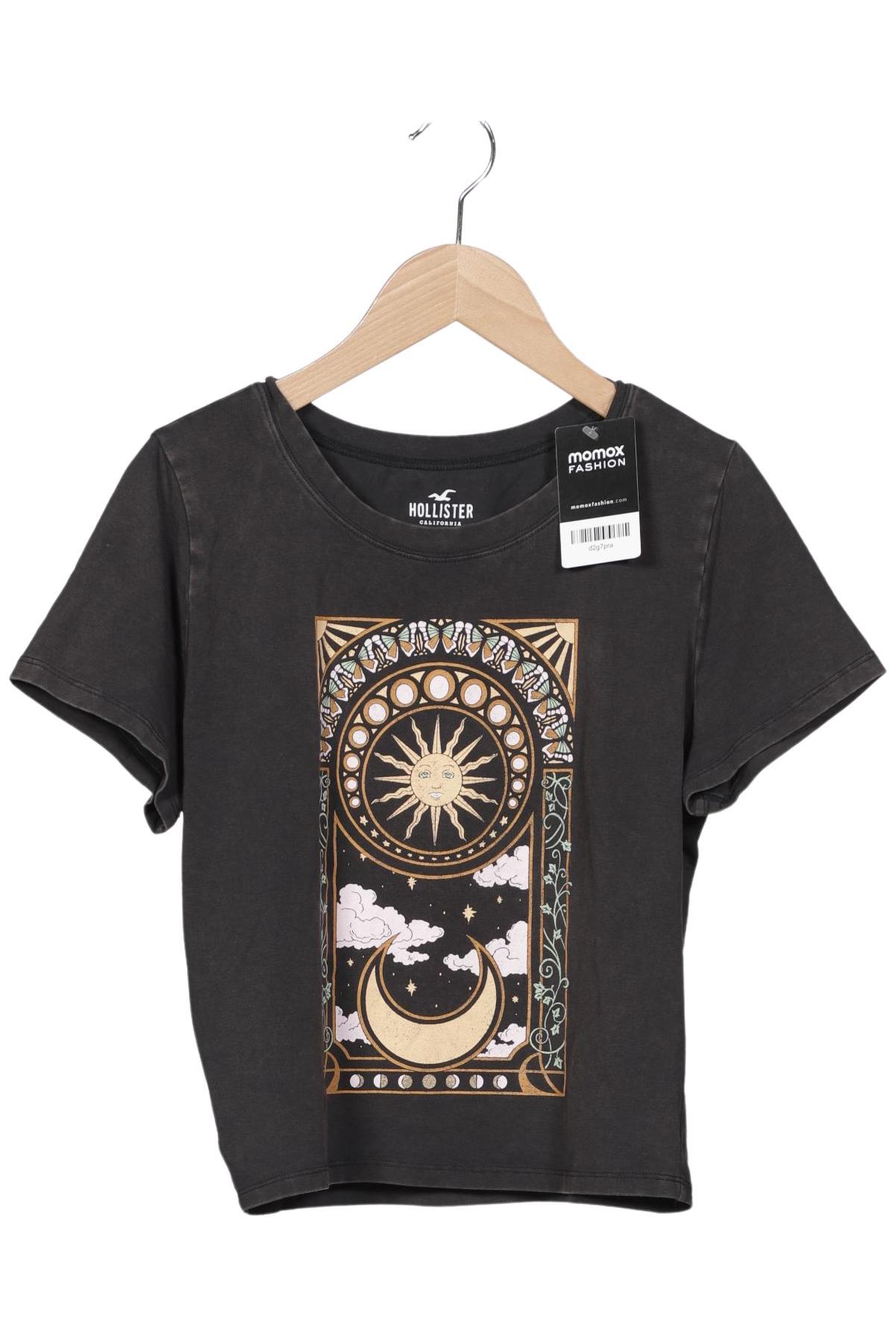 

Hollister Damen T-Shirt, schwarz, Gr. 42