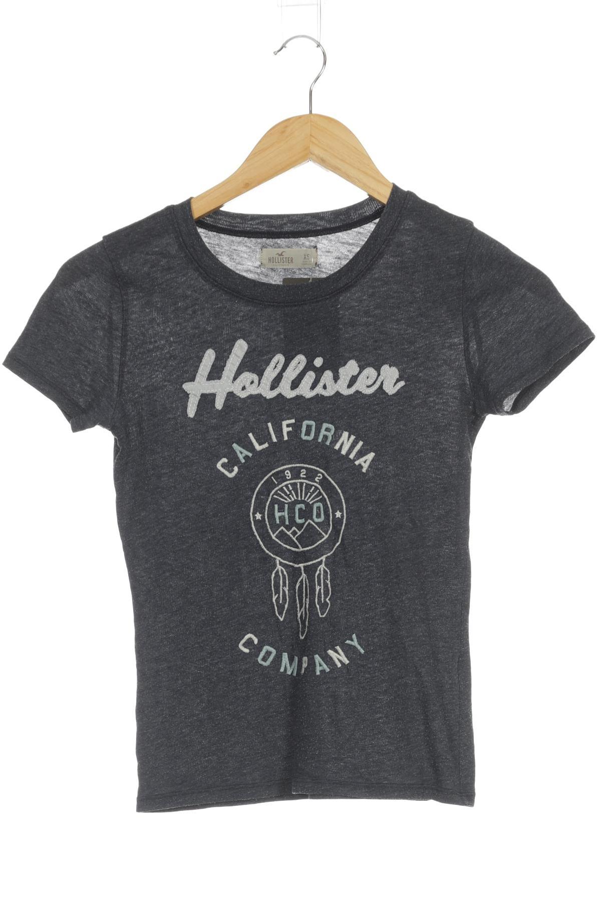 

Hollister Damen T-Shirt, blau, Gr.