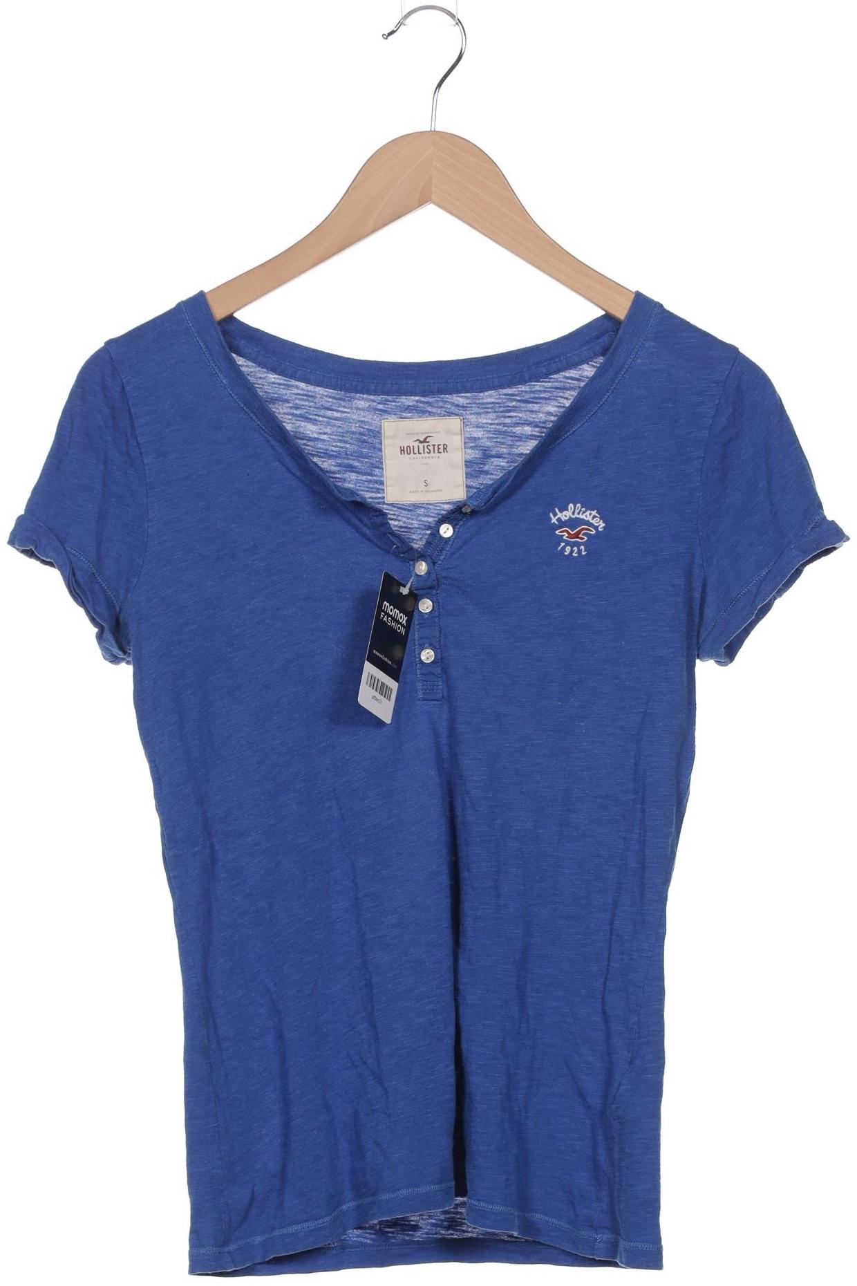 

Hollister Damen T-Shirt, blau, Gr. 36