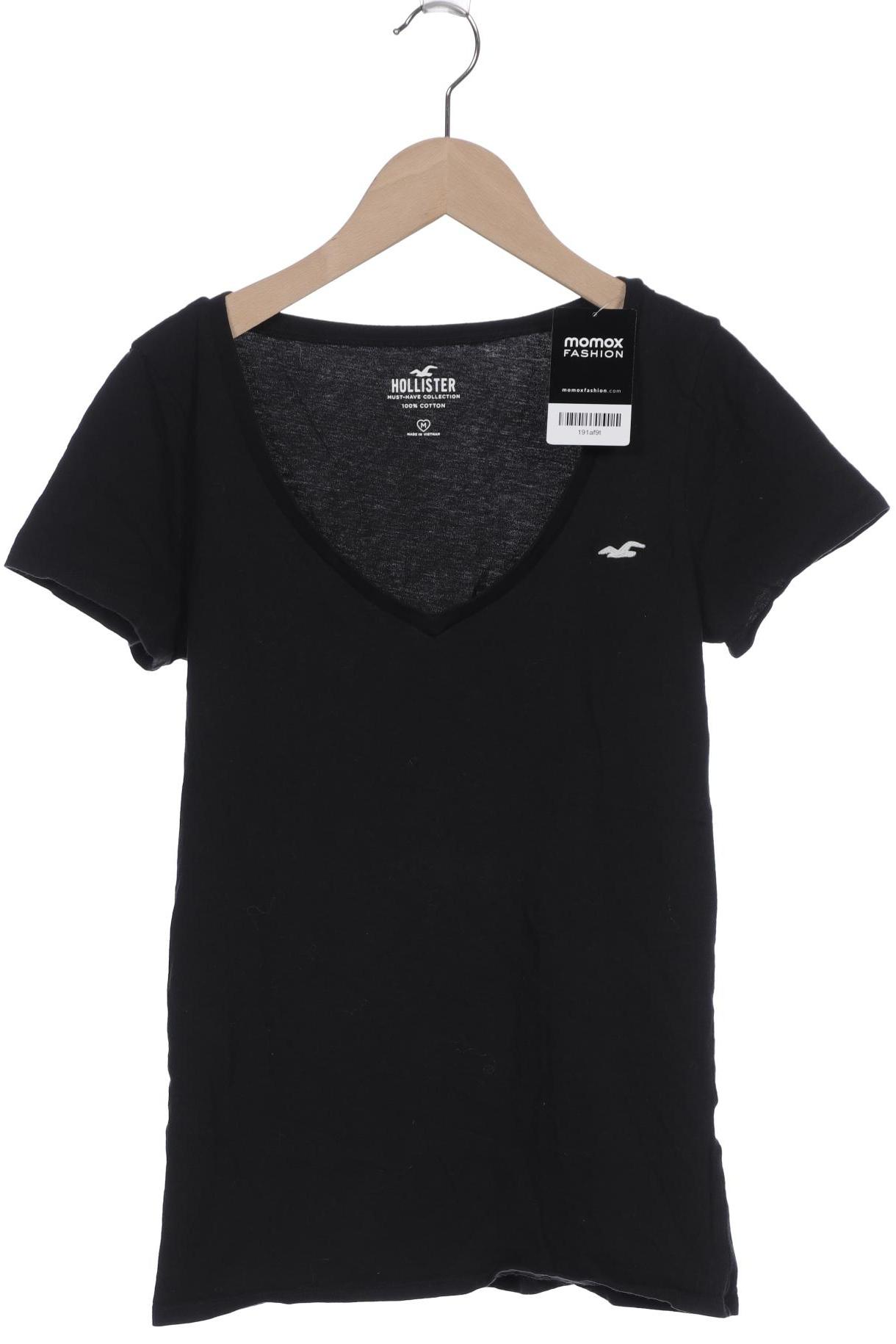 

Hollister Damen T-Shirt, schwarz