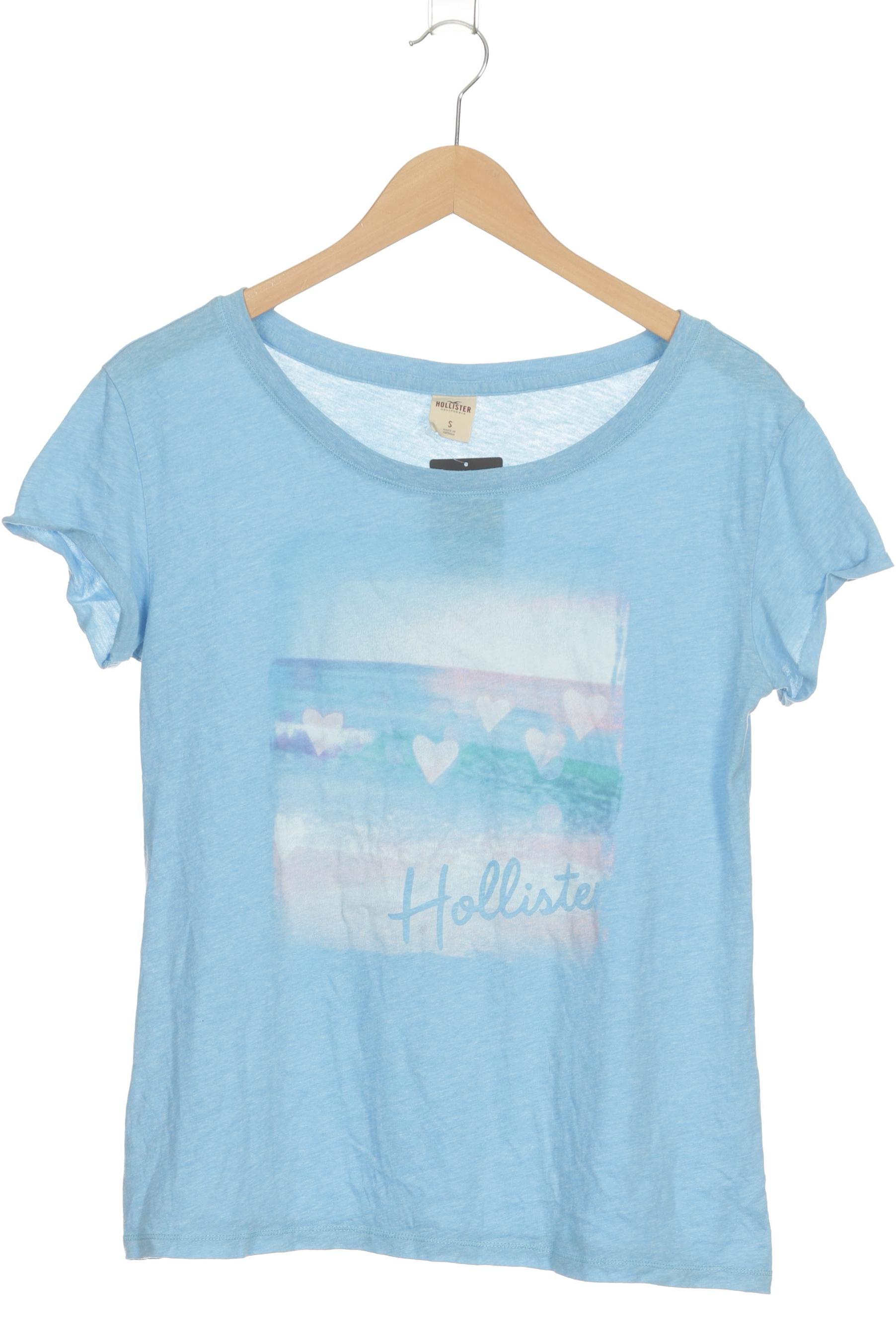 

Hollister Damen T-Shirt, blau, Gr.
