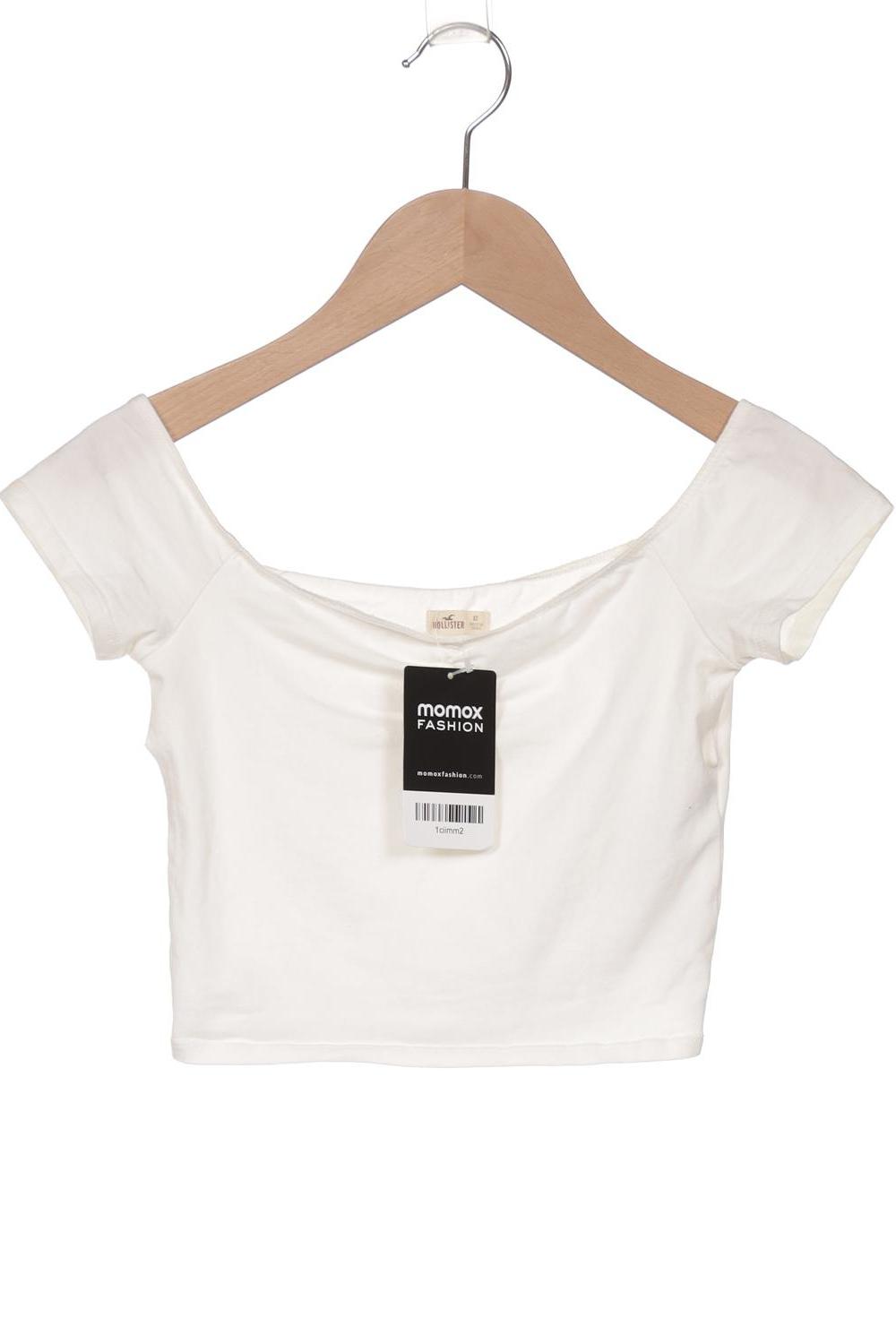 

Hollister Damen T-Shirt, weiß, Gr. 34