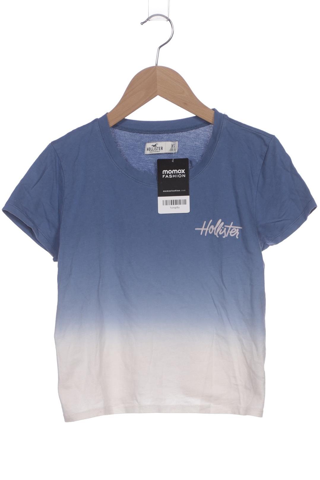 

Hollister Damen T-Shirt, blau, Gr. 34