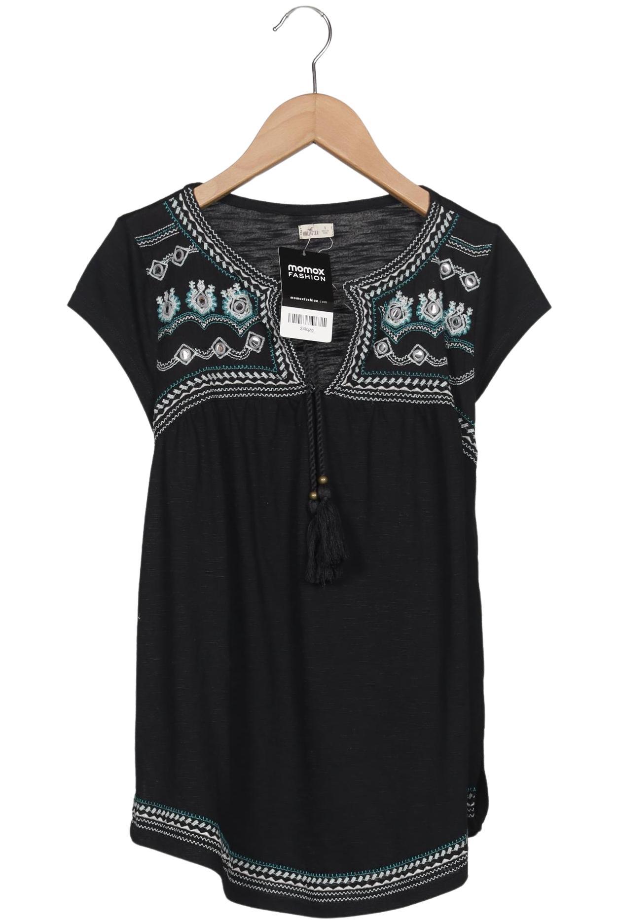 

Hollister Damen T-Shirt, schwarz, Gr. 36