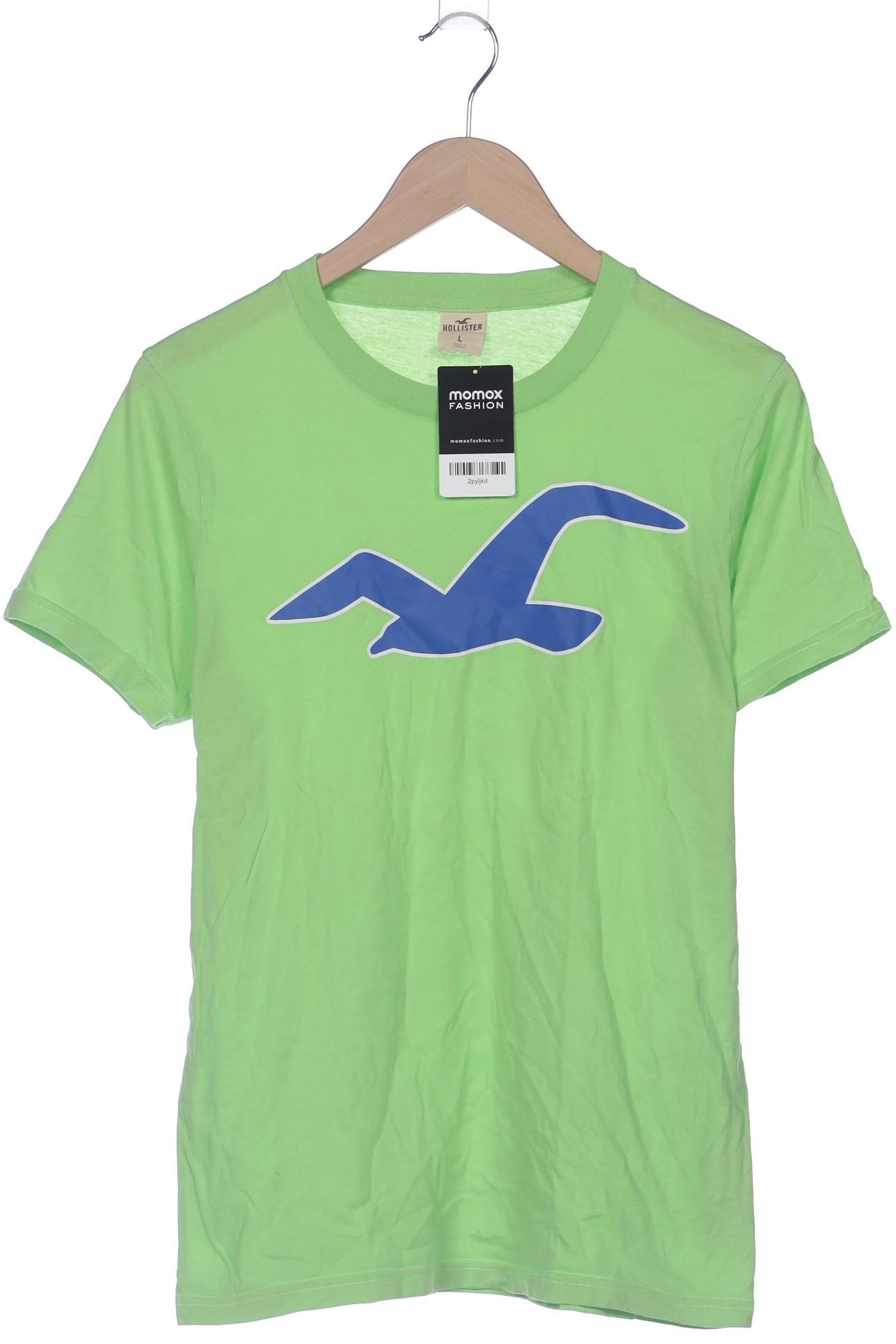 

Hollister Damen T-Shirt, hellgrün, Gr. 42