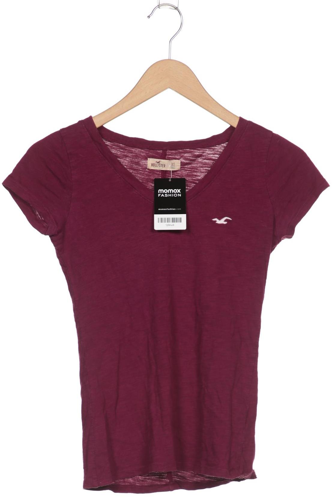 

Hollister Damen T-Shirt, bordeaux