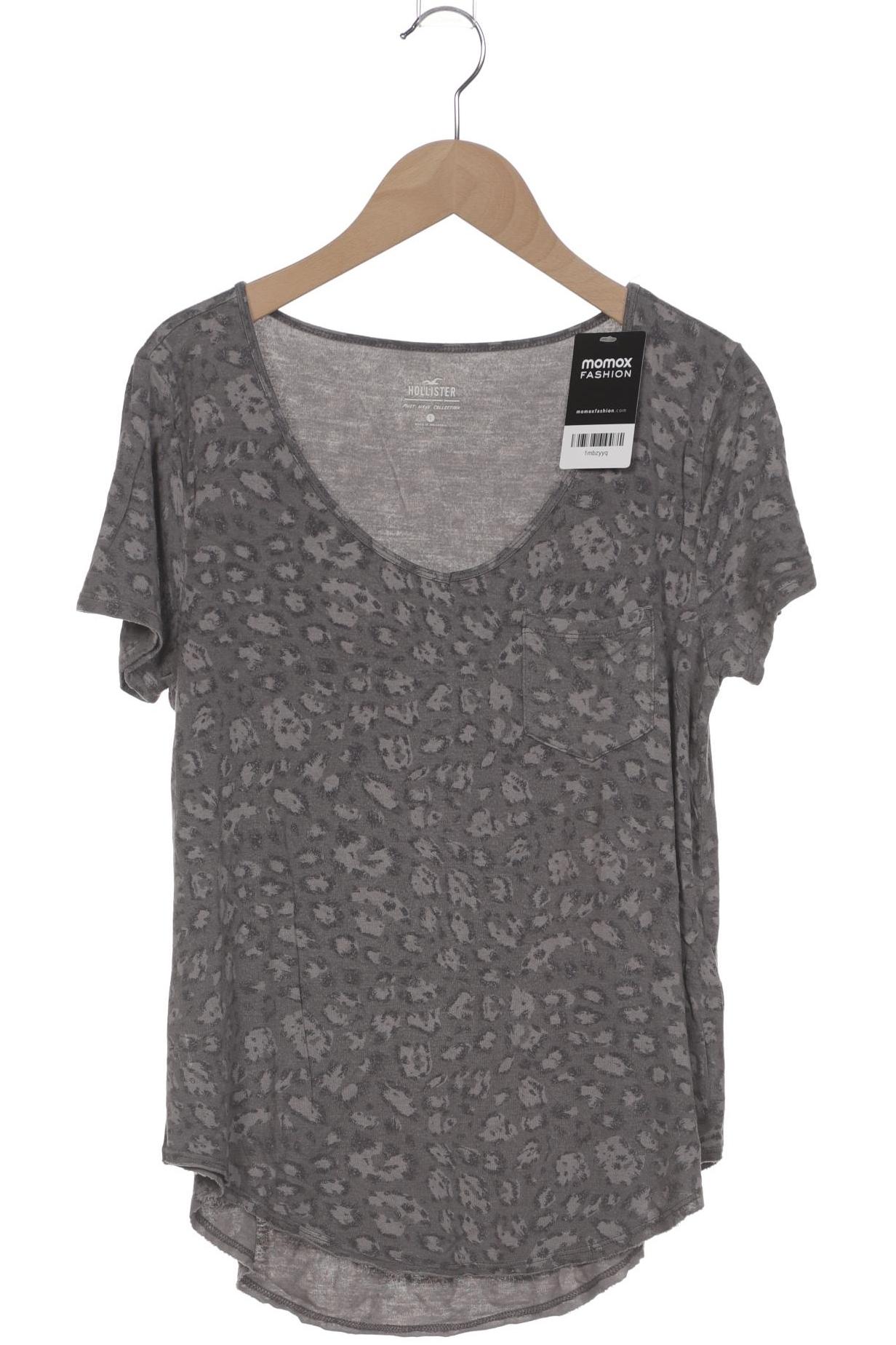 

Hollister Damen T-Shirt, grau, Gr. 36