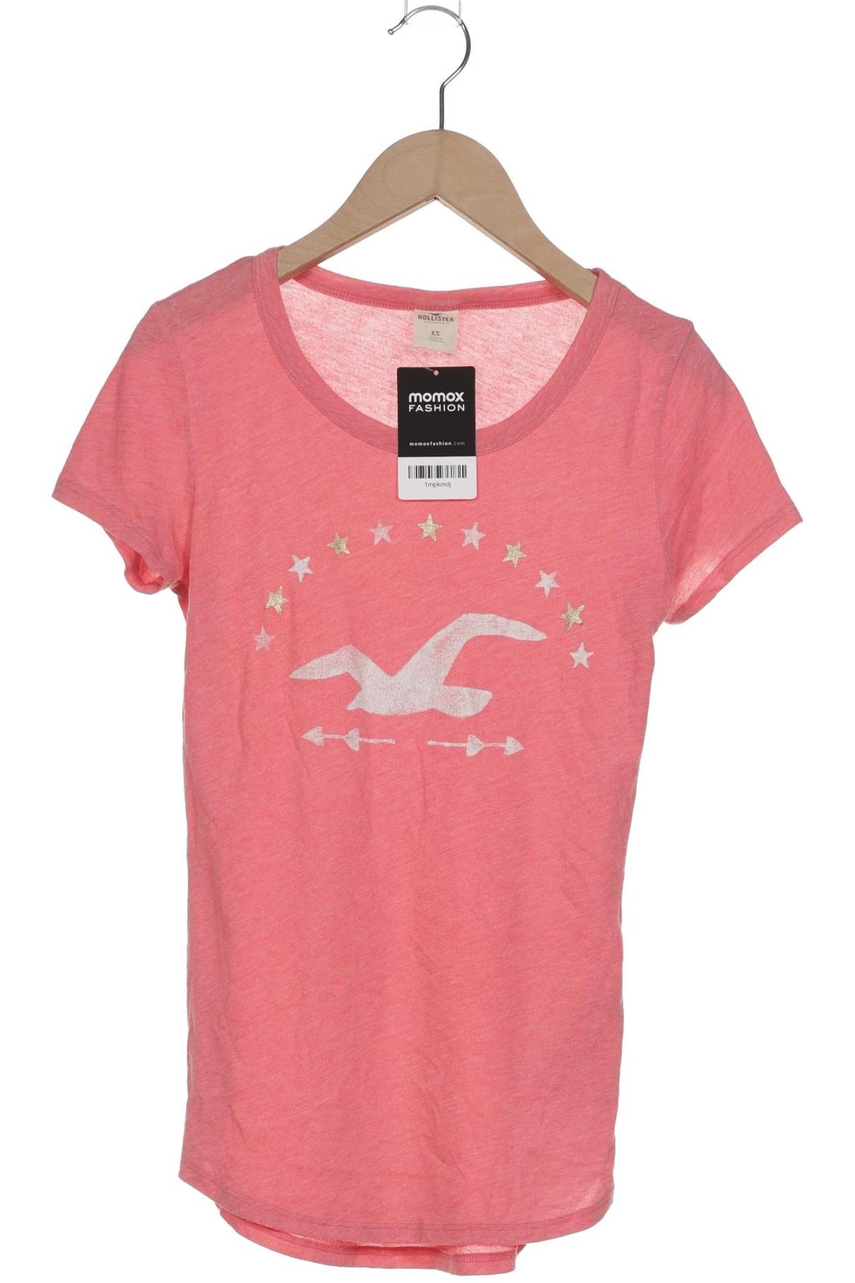 

Hollister Damen T-Shirt, pink, Gr. 34