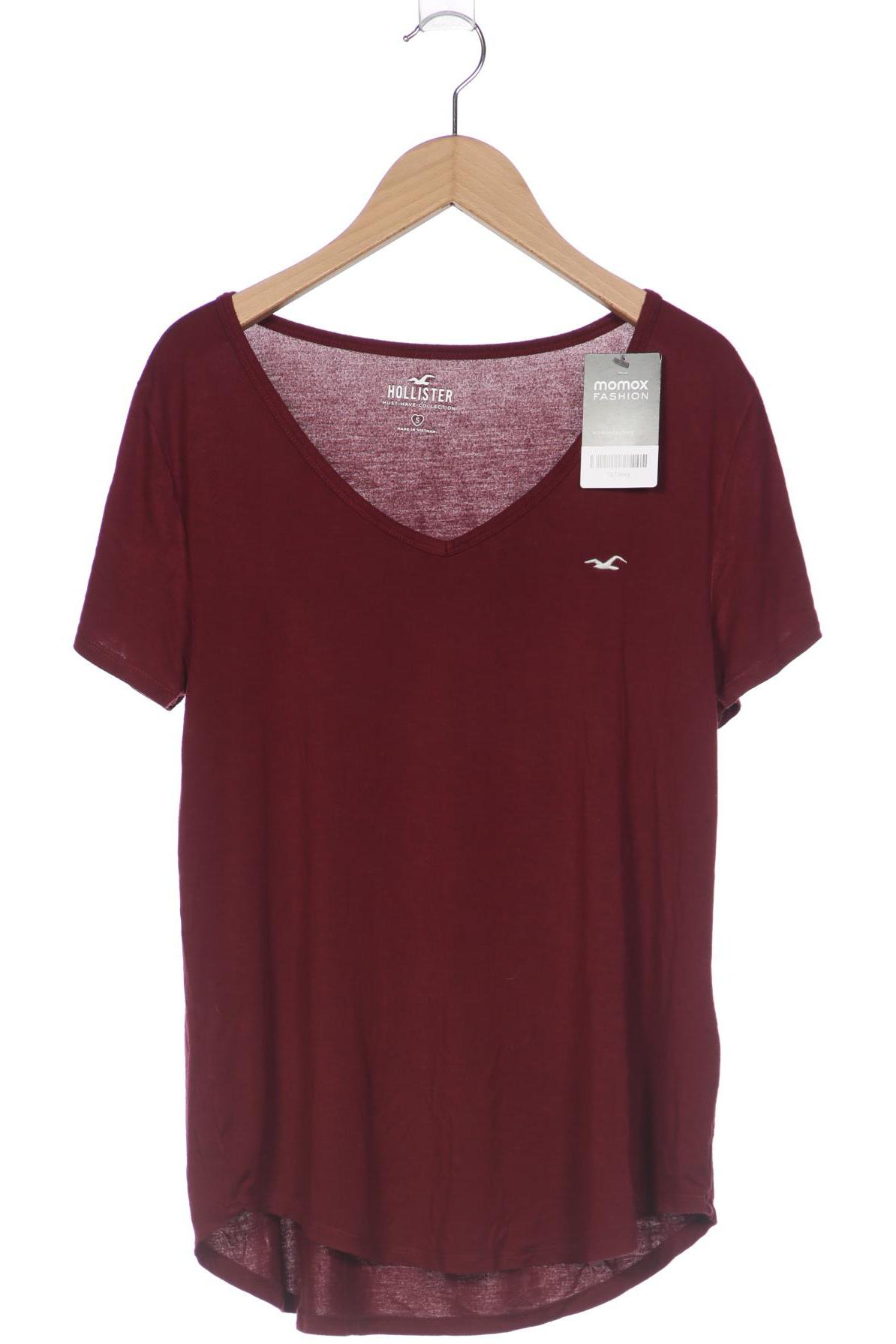 

Hollister Damen T-Shirt, bordeaux