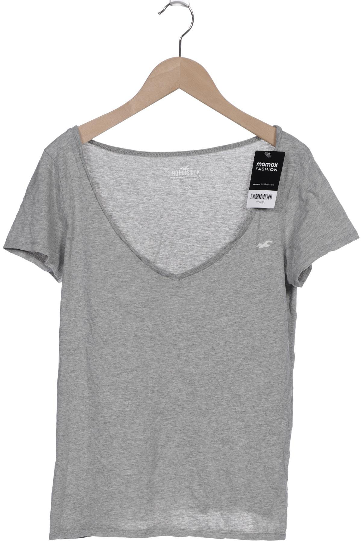 

Hollister Damen T-Shirt, grau, Gr. 38