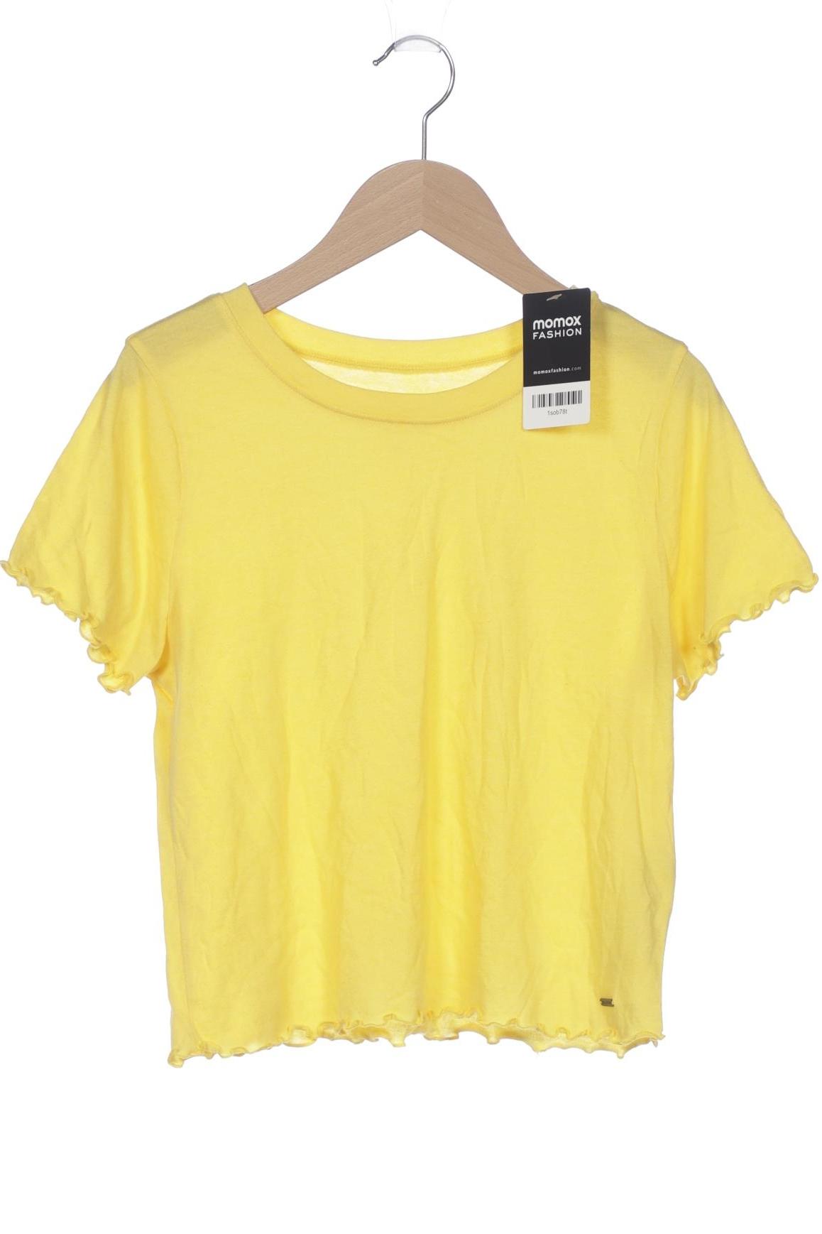 

Hollister Damen T-Shirt, gelb, Gr. 38