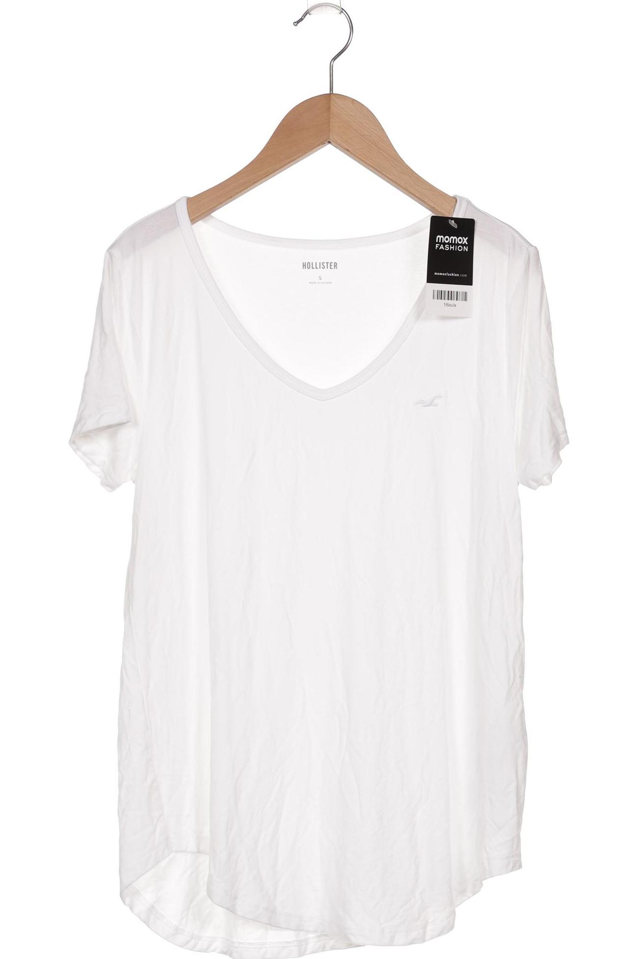 

Hollister Damen T-Shirt, weiß, Gr. 36