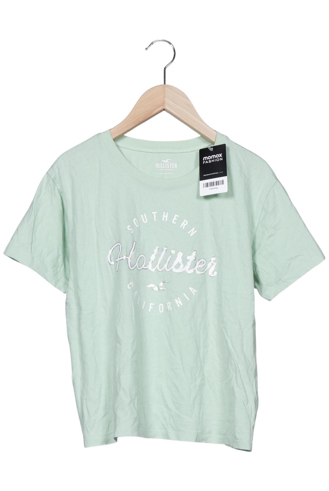 

Hollister Damen T-Shirt, hellgrün, Gr. 36