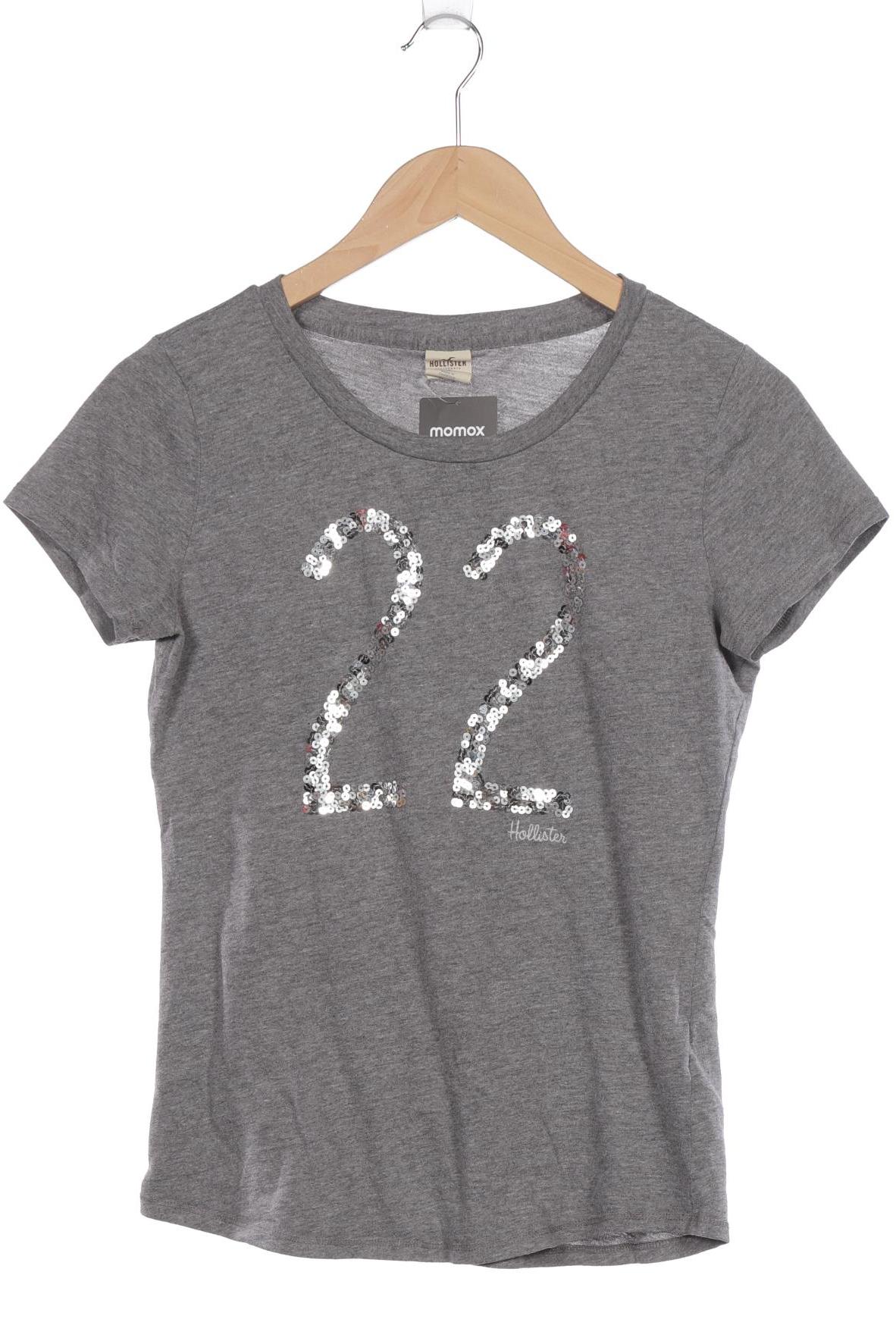 

Hollister Damen T-Shirt, grau, Gr. 36