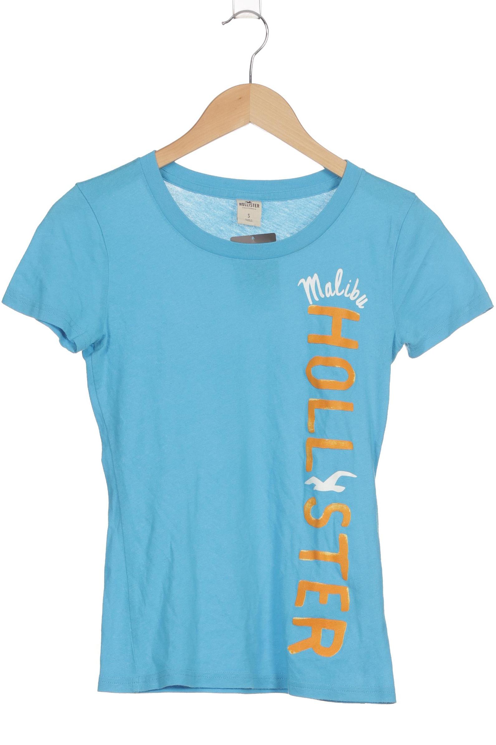 

Hollister Damen T-Shirt, blau, Gr. 36